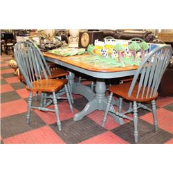 TILE TOP TABLE WITH 6 CHAIRS