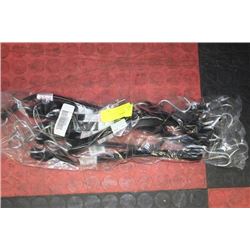 PK OF 10 15" RUBBER STRAPS