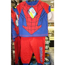 SPIDERMAN PJ'S ON CHOICE: SIZE 2