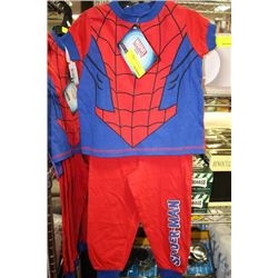 SPIDERMAN PJ'S ON CHOICE: SIZE 3