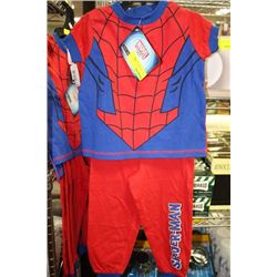 SPIDERMAN PJ'S ON CHOICE: SIZE 5