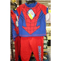 SPIDERMAN PJ'S ON CHOICE: SIZE 6