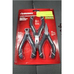HUSKY 3 PC SPECIALTY MINI PLIERS