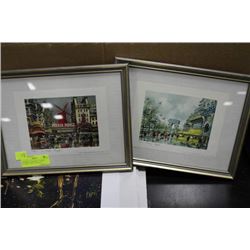 MAURICE LEGENDRE "CHAMPS ELYSEES" AND "LE MOULIN