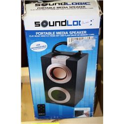 SOUND LOGIC PORTABLE MEDIA SPEAKER