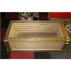 LARGE WOOD FLOWER BOX