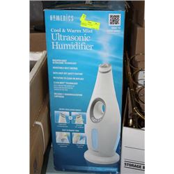 HOMEDICS ULTRASONIC HUMIDIFIER