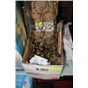 Image 1 : BOX OF ASSORTED BRASS, INC CANDLE HOLDERS, WINE