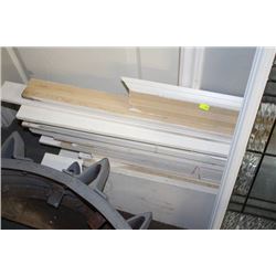 500' BASEBOARD MOULDING UNUSED