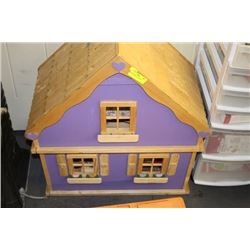 LARGE WOODEN DOLLHOUSE