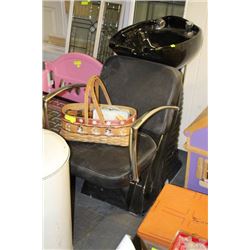 SALON HAIRWASHING CHAIR