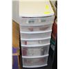 Image 1 : PLASTIC STORAGE SYSTEM W KITCHEN ACCESSORIES
