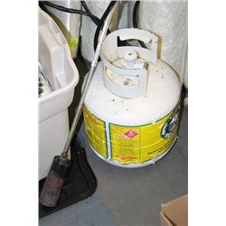 PROPANE TIGER TORCH AND TANK ( FOR TRADE IN )