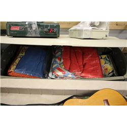OUTDOOR STORAGE BOX W CUSHIONS ON CHOICE