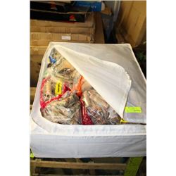 LARGE CONTAINER OF COIN ROLLERS