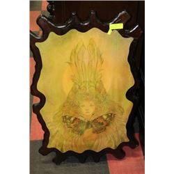 GERMAN PRINT ON WOOD BY SULAMITH WULFING