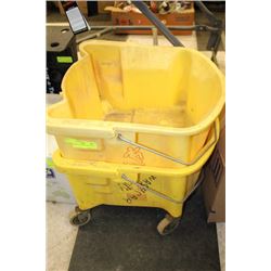 PAIR OF INDUSTRIAL MOP BUCKETS
