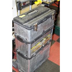 STANLEY TOOL TROLLEY & CONTENTS