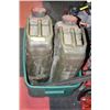 Image 1 : 2 GERRY CANS & NOZZLE (20L)