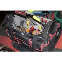 HUSKY TOOL BAG WITH CONTENTS