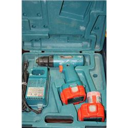 MAKITA CORDLESS DRILL INCLUDES 2 BATTERIES &