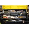 Image 1 : YELLOW & BLACK TOOLBOX W/ TOOLS