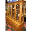 Image 1 : OAK CHINA CABINET