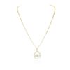Image 3 : 14KT Yellow Gold GIA Certified 17.51ct Aquamarine and Diamond Necklace