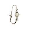Image 1 : Ladies Omega 14KT White Gold Diamond Wristwatch