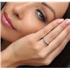 Image 3 : Platinum 0.97ctw Diamond Ring