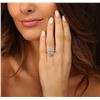Image 1 : 14KT White Gold 2.43ctw Diamond Ring