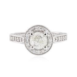 14KT White Gold 1.22ctw Diamond Ring