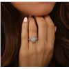 Image 4 : 14KT White Gold 1.22ctw Diamond Ring