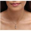 Image 2 : 14KT Yellow Gold 1.50ctw Diamond Pendant With Chain