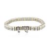 Image 4 : 18KT White and Yellow Gold 8.15ctw Diamond Bracelet