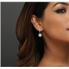 Image 2 : 14KT White Gold 2.66ctw Diamond Earrings