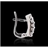 Image 4 : 14KT White Gold 2.41ctw Diamond Earrings
