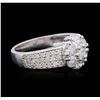 Image 4 : 14KT White Gold 1.32ctw Diamond Ring