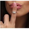 Image 1 : 14KT White Gold 0.98ctw Diamond Ring