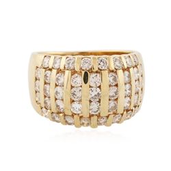 14KT Yellow Gold 1.79ctw Diamond Ring