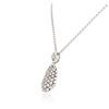 Image 6 : 14KT White Gold 5.96ctw Diamond Pendant With Chain