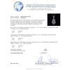 Image 7 : 14KT White Gold 5.96ctw Diamond Pendant With Chain