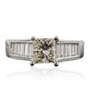 Image 1 : 18KT White Gold 2.43ctw Diamond Ring