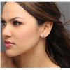 Image 2 : 14KT White Gold 4.06ctw Diamond Solitaire Earrings