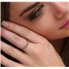 Image 2 : 14KT Rose Gold 0.73ctw Alexandrite Ring