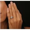 Image 5 : 14KT White Gold 1.59ctw Diamond Ring