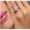 Image 5 : 18KT White Gold 1.98ctw Diamond Ring