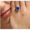 Image 5 : 14KT White Gold 5.00ct Tanzanite and Diamond Ring