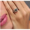 Image 1 : 14KT White Gold 1.61ctw Brown Diamond Ring