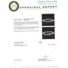 Image 7 : 14KT White Gold 6.31ctw Diamond Tennis Bracelet